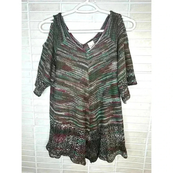 Faded Glory Multicolor Sweater - Women’s Large (12/14) - Picture 1 of 6